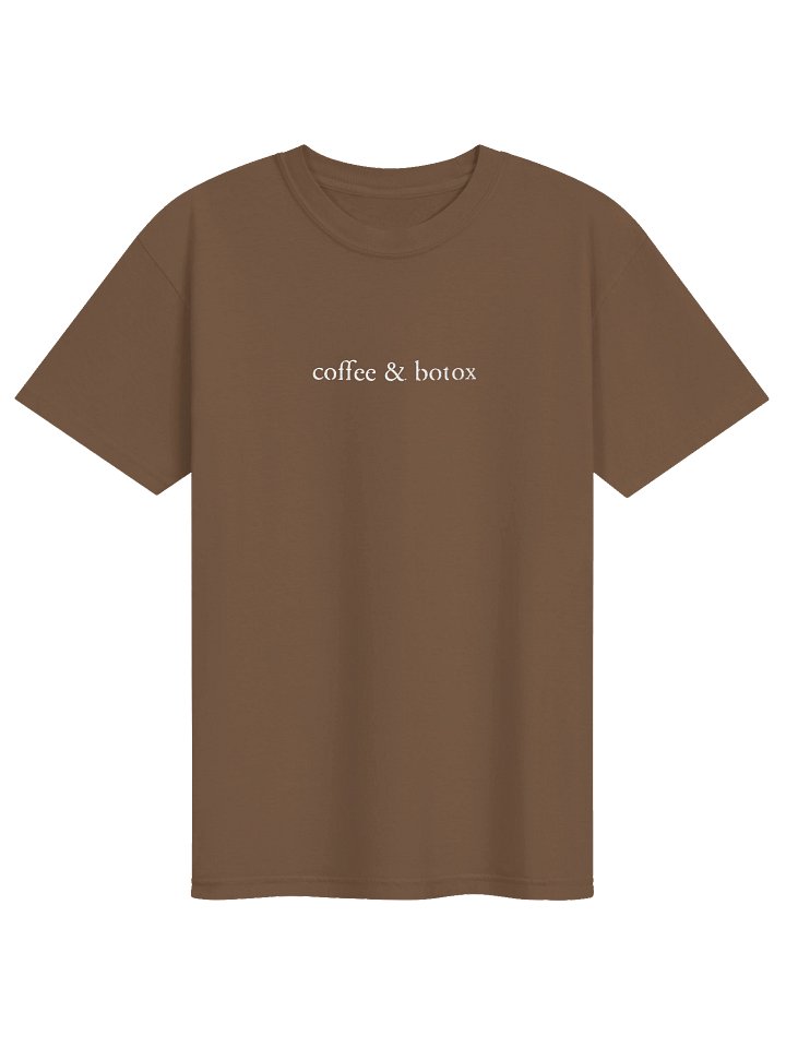 Coffee & Botox Embroidered Tee product image (1)