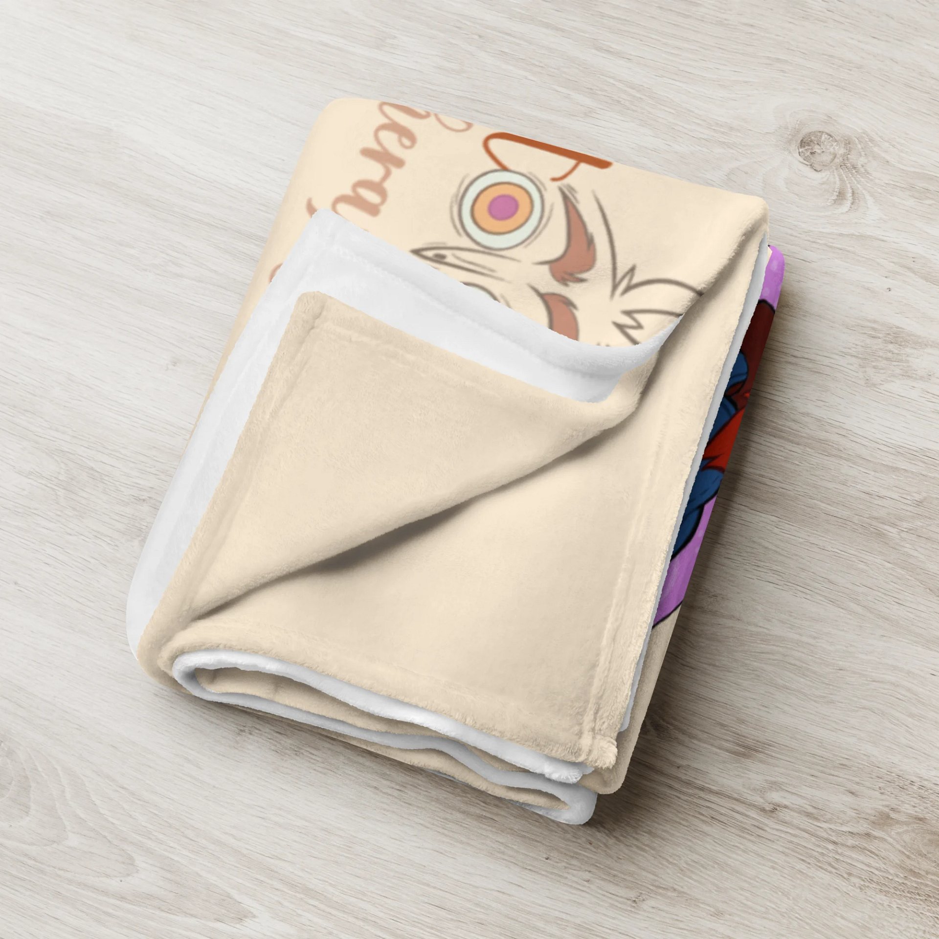 "Let It Flow" Character Blanket product image (4)