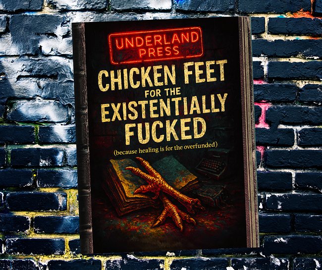 Chicken Feet for the Existentially Fucked (because healing is for the overfunded)