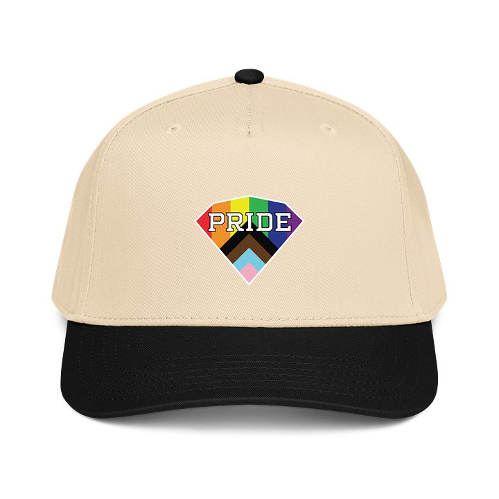 Pride Diamond Baseball Cap - Printed product image (5)