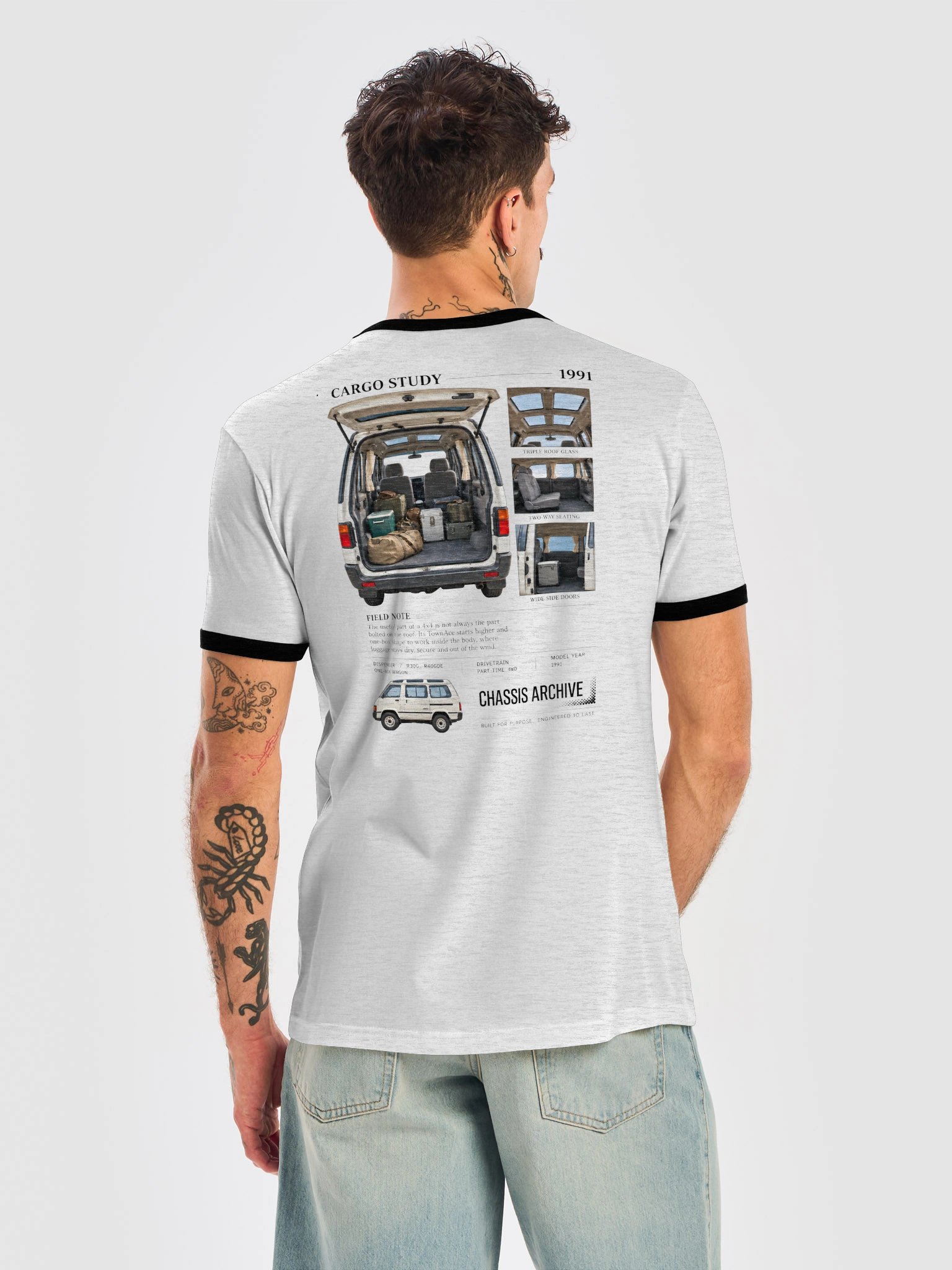 Wrong 4x4: 1991 Toyota TownAce 4WD Tee product image (6)
