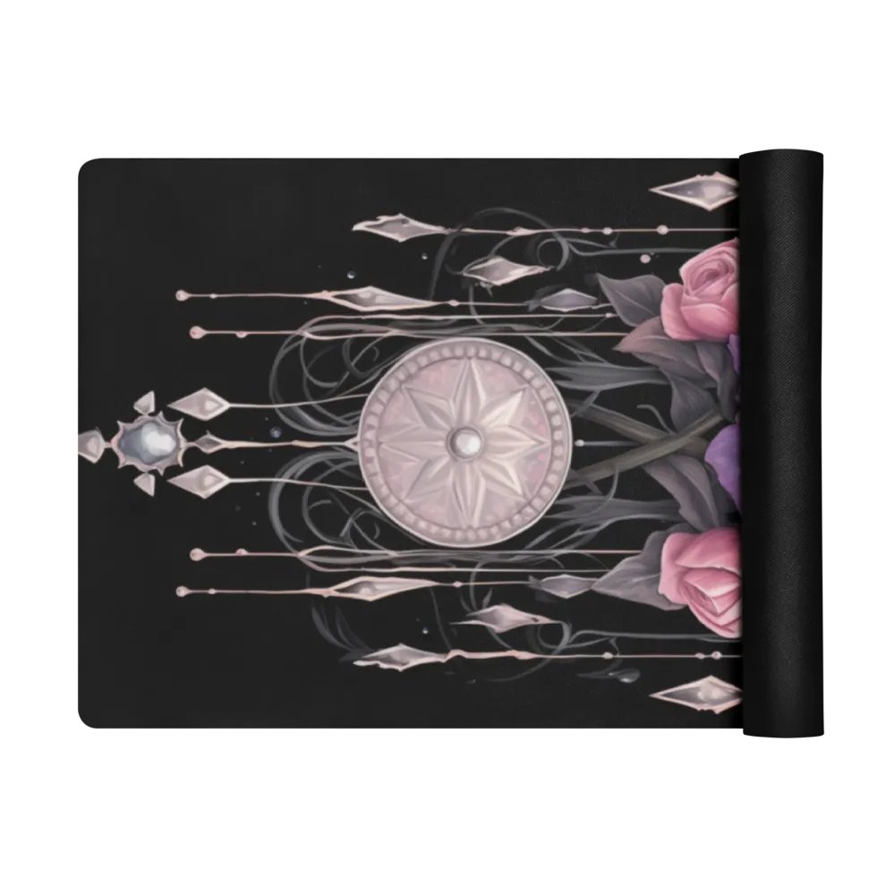 Black Premium Yoga Mat - Featuring Bird Mystery product image (6)