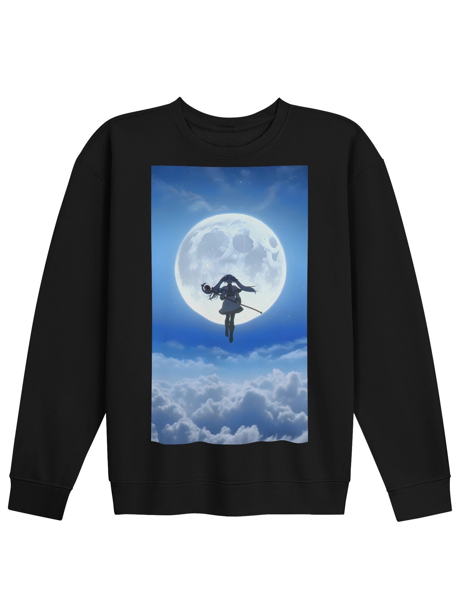 Moonlit Staff Warrior Crewneck product image (1)