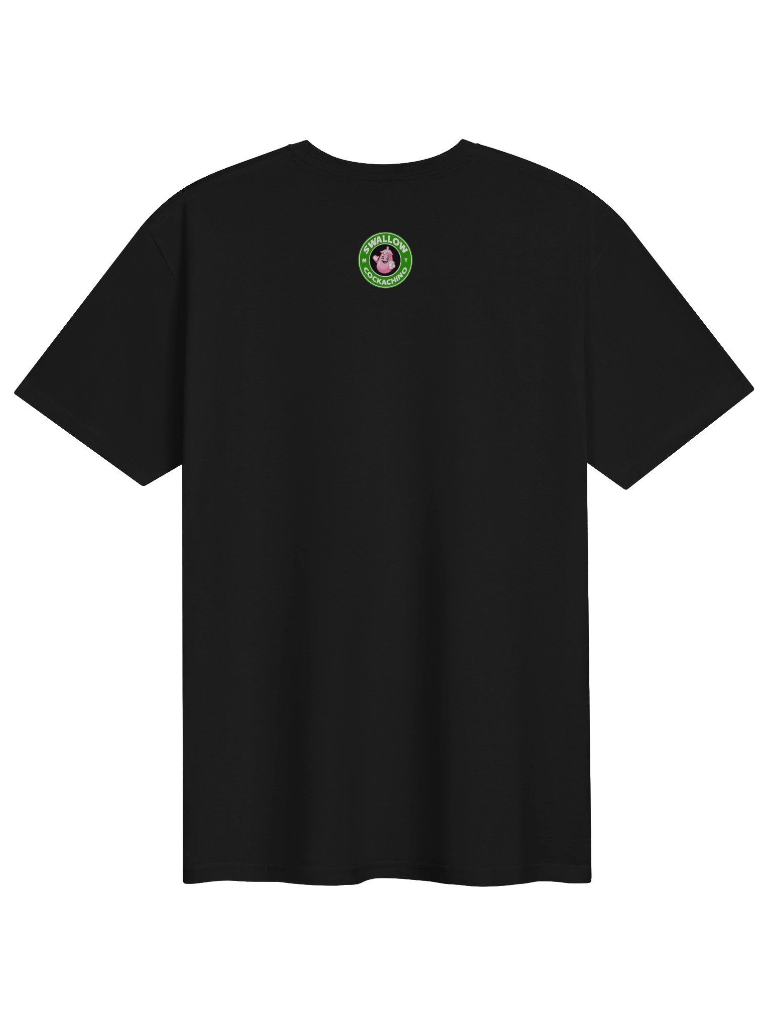 Swallow My Cockachino Logo Tee black) product image (2)