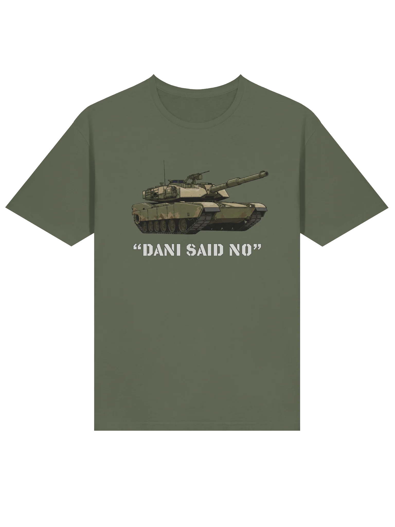 DANI SAID NO Camo Tank Gildan Softstyle T-Shirt product image (59)