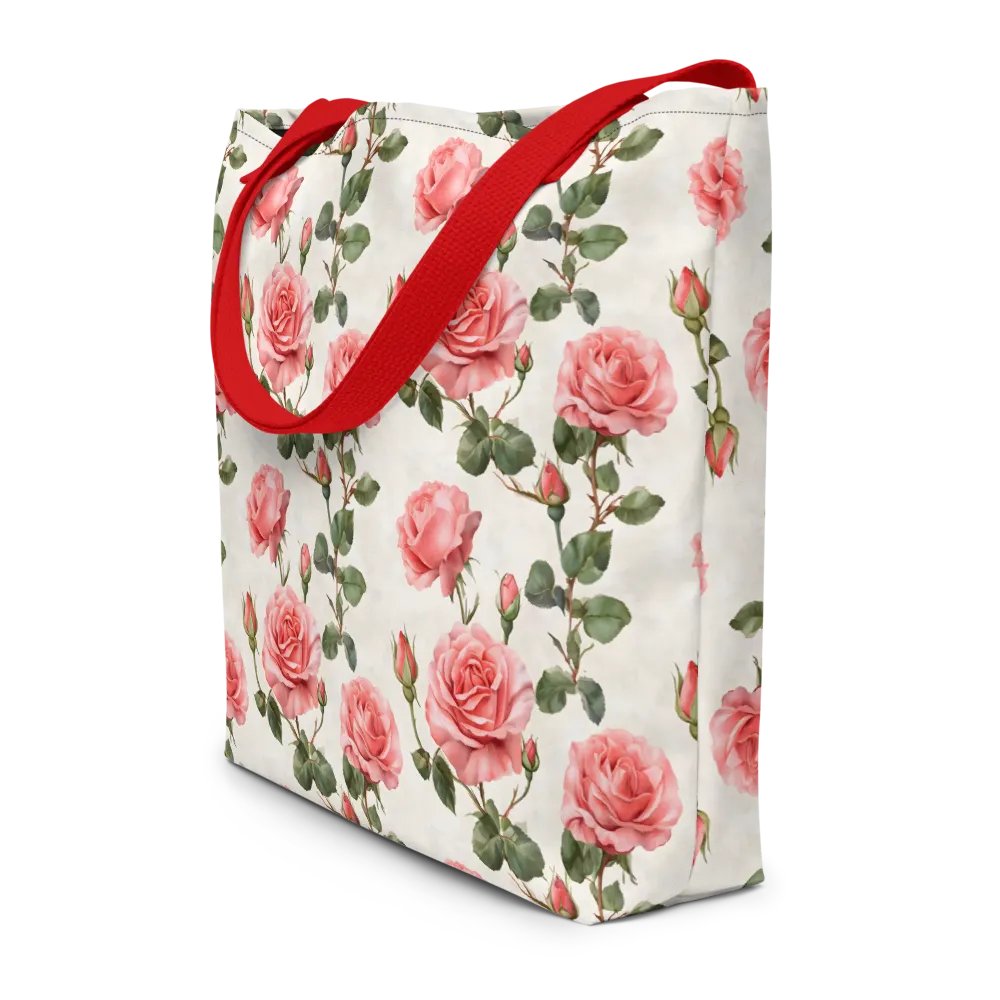 Elegant Rose Garden Large Tote Bag product image (8)
