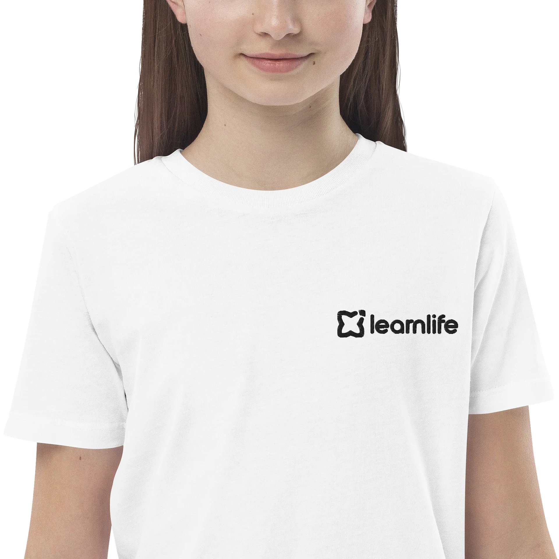 Kids Tee - Organic Embroidered - Black Logo product image (1)