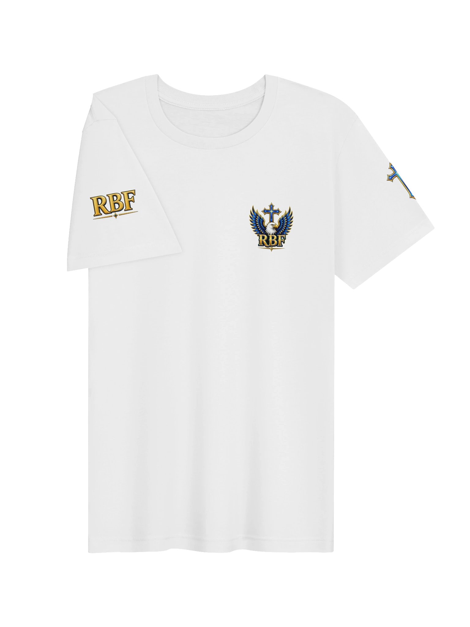 Refurbished By Faith — Made New in Christ Blue Eagle Tee product image (3)