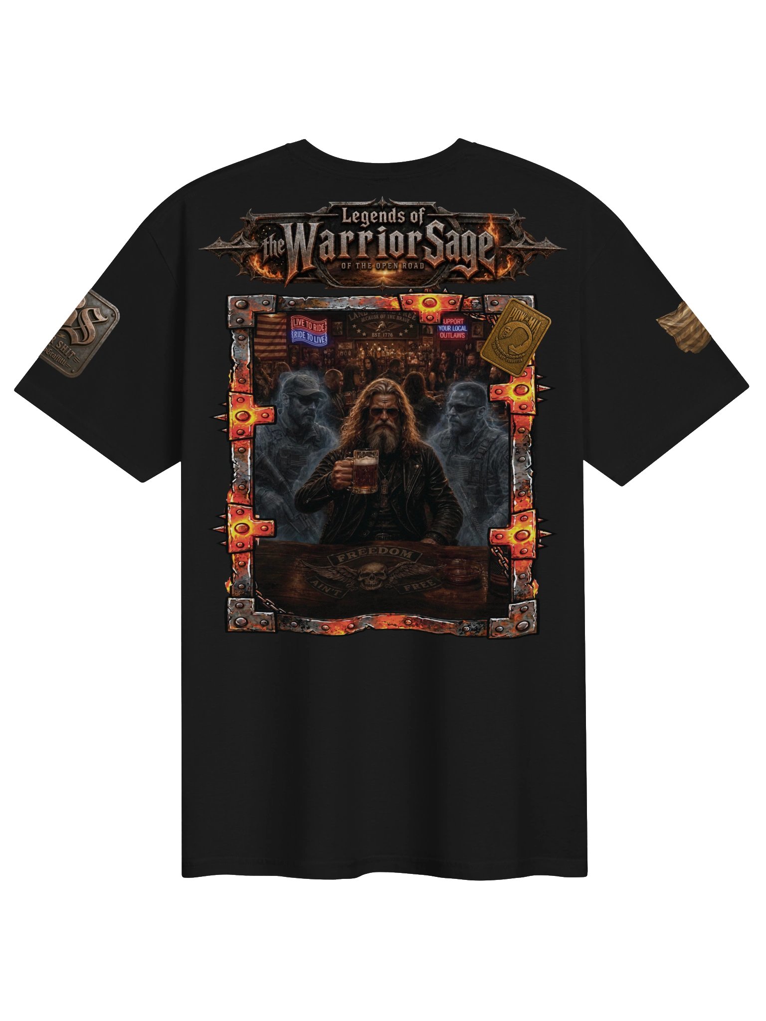 Warrior Sage "Legend / Freedom Ain't Free" Graphic Tee product image (6)