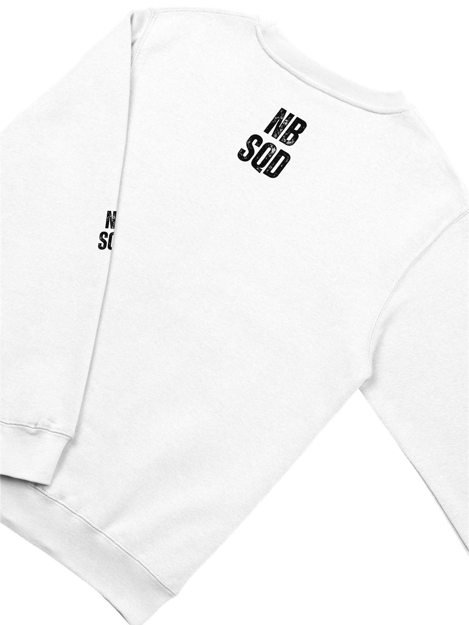 Official Noobsquad Ladies Sweatshirt (White) product image (4)