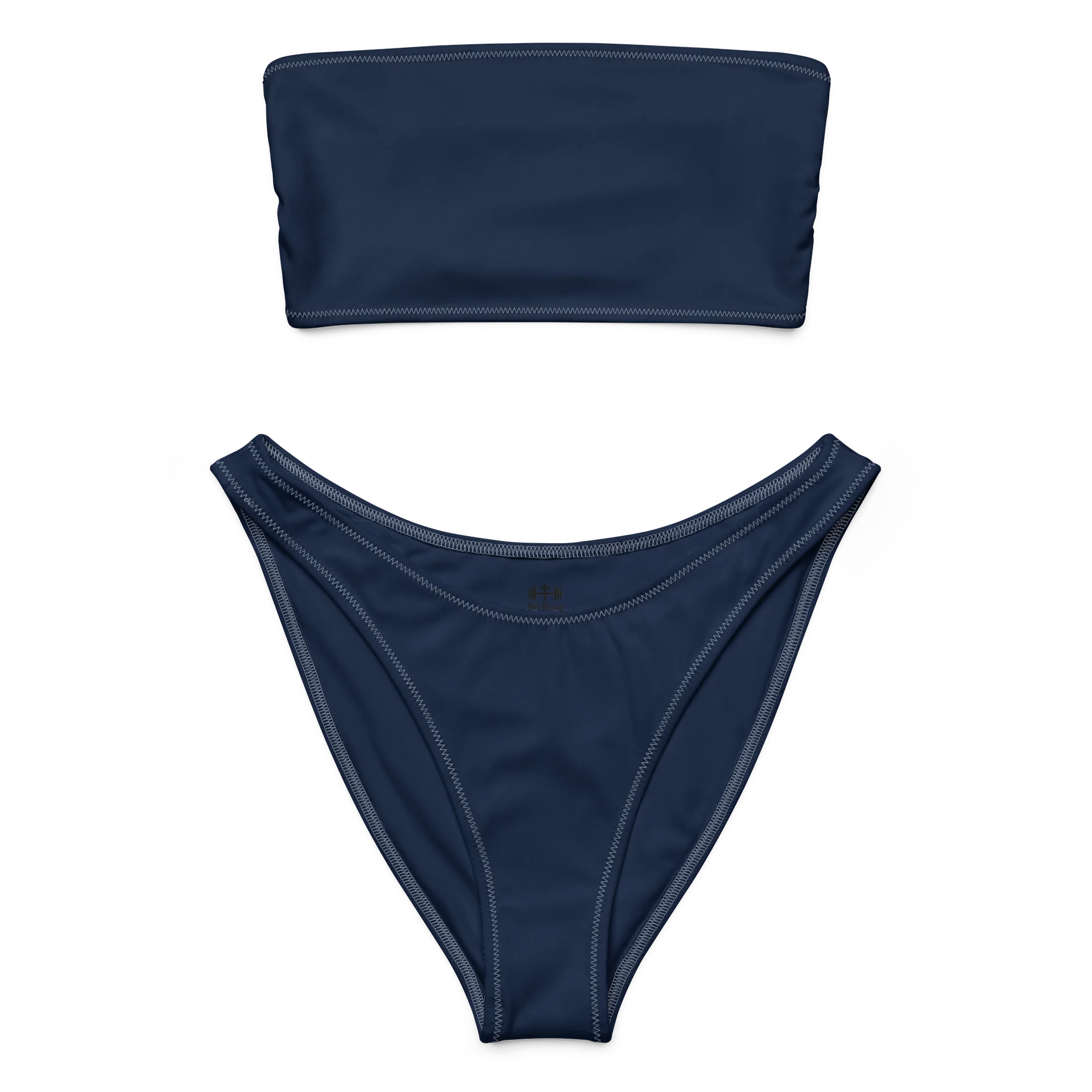 His House Womens Bandeau Bikini Set - Navy product image (3)