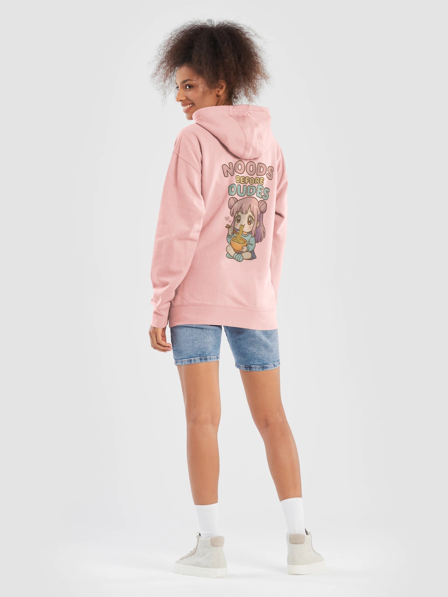 Noods Before Dudes Lightweight Hoodie product image (6)