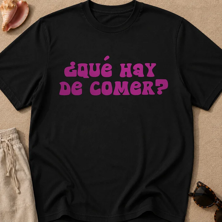 Qué Hay de Comer? Camiseta Unisex product image (1)