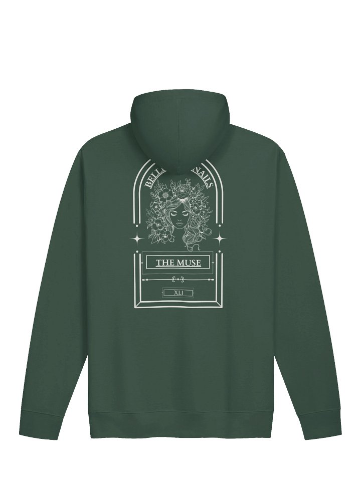 The Muse Tarot Hoodie cream logo product image (2)