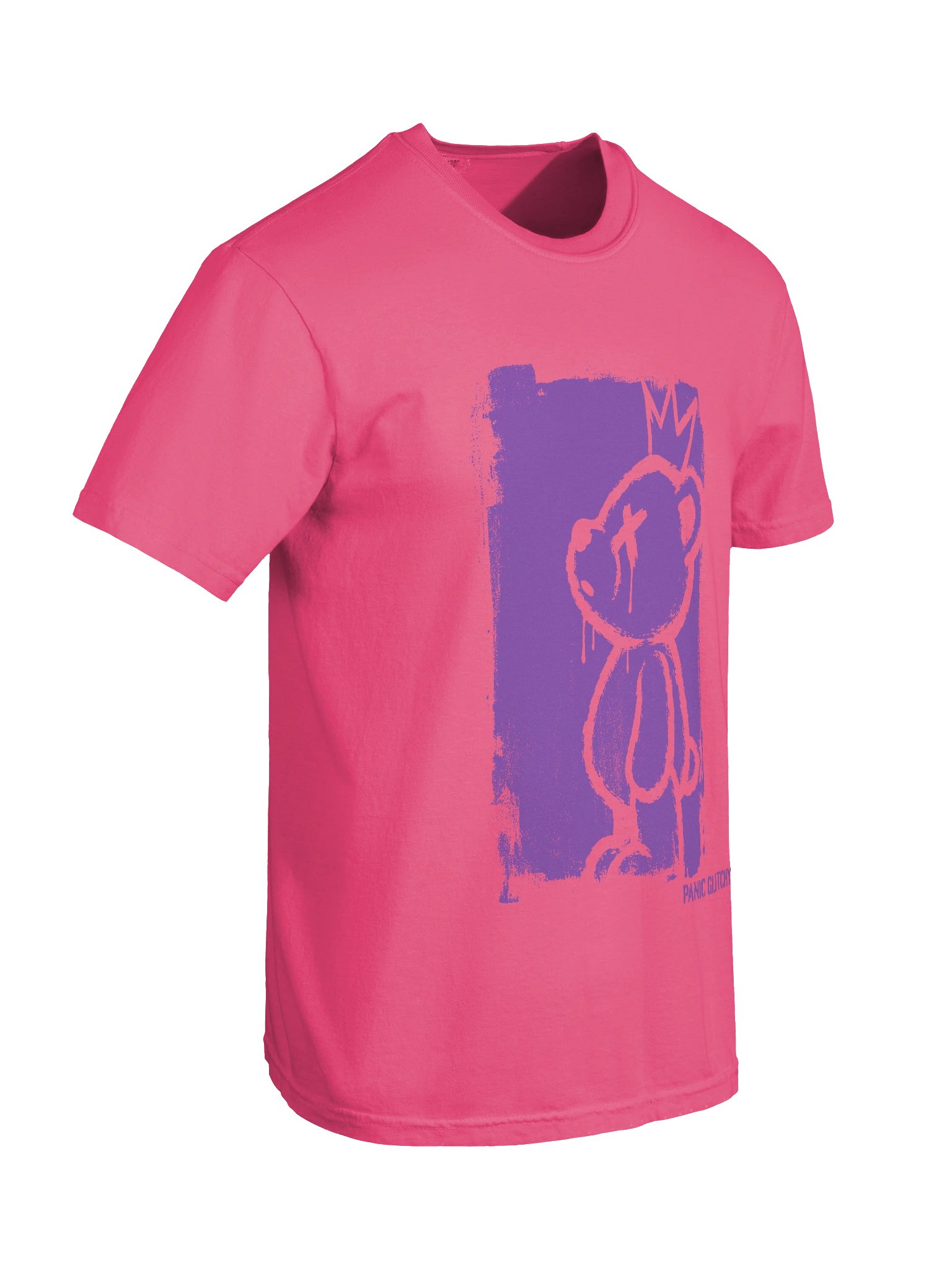 Teddy Prince Purple Stencil'd Tee product image (38)