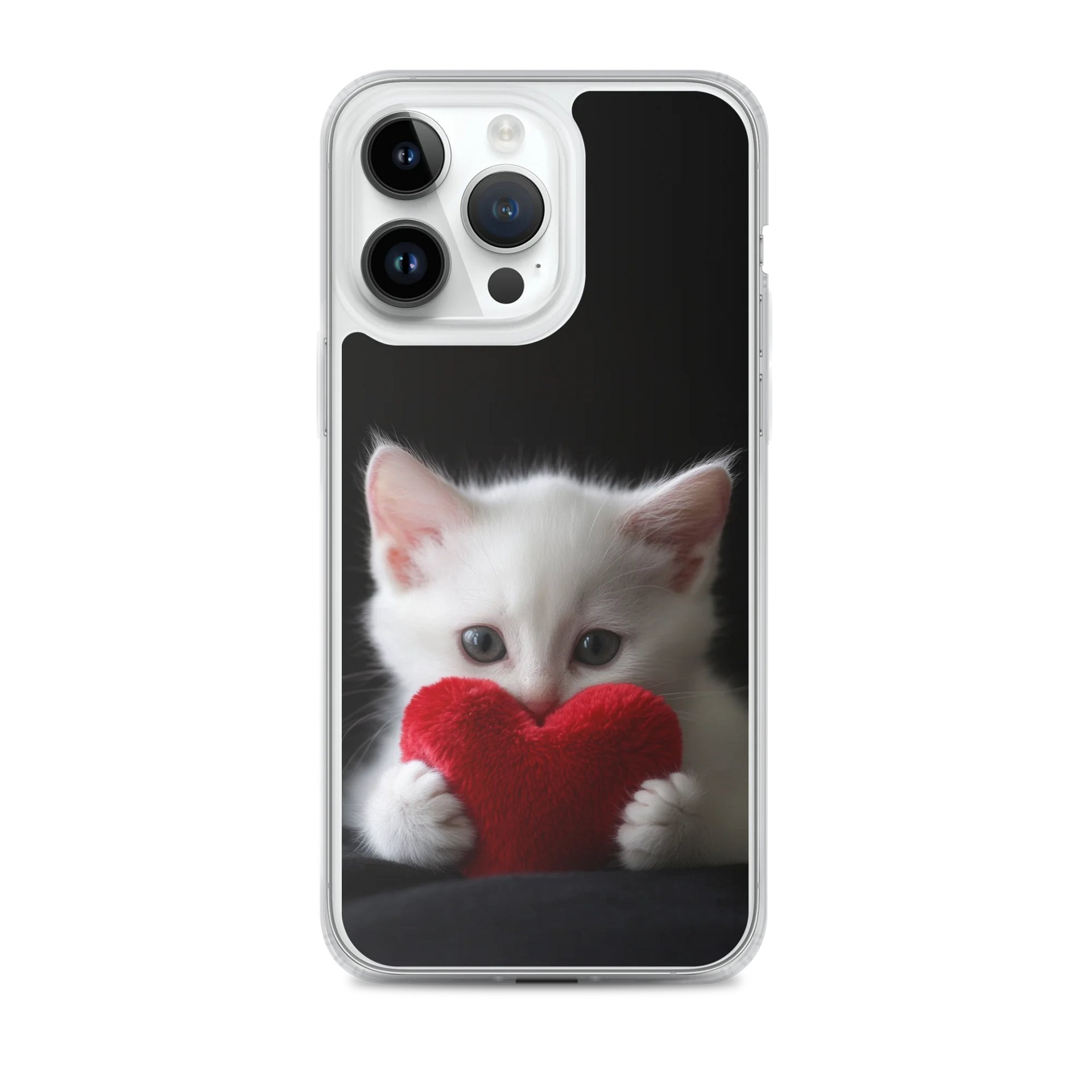 Heartfelt Kitten MagSafe® Clear Case product image (1)