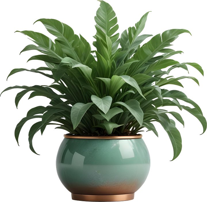 Jade Signature – Glossy Jade Planter with Copper Accent product image (1)
