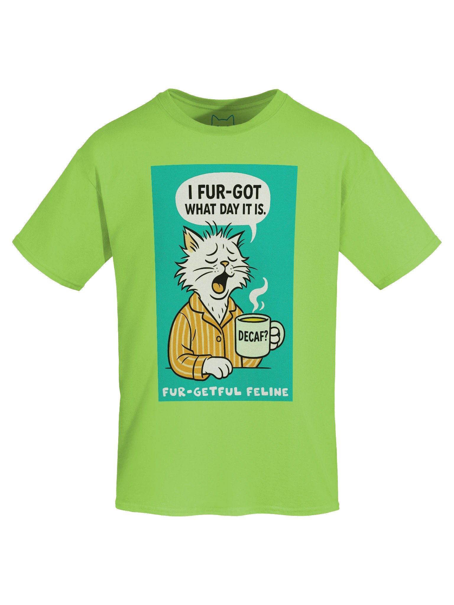 Fur-getful Feline Boxy Fit Unisex T-Shirt product image (67)
