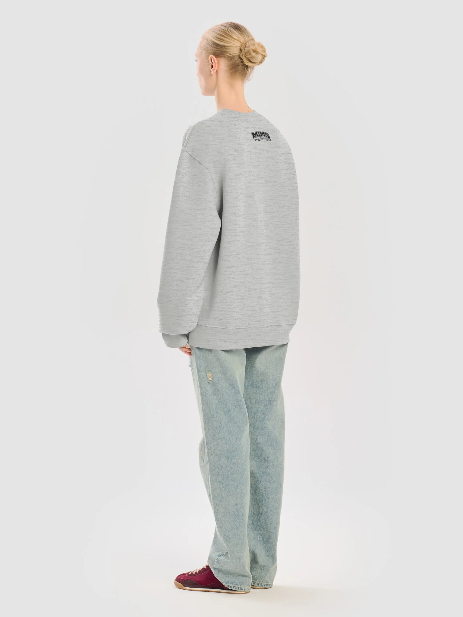 MMS Skull Mask Oversized Sweatshirt product image (24)