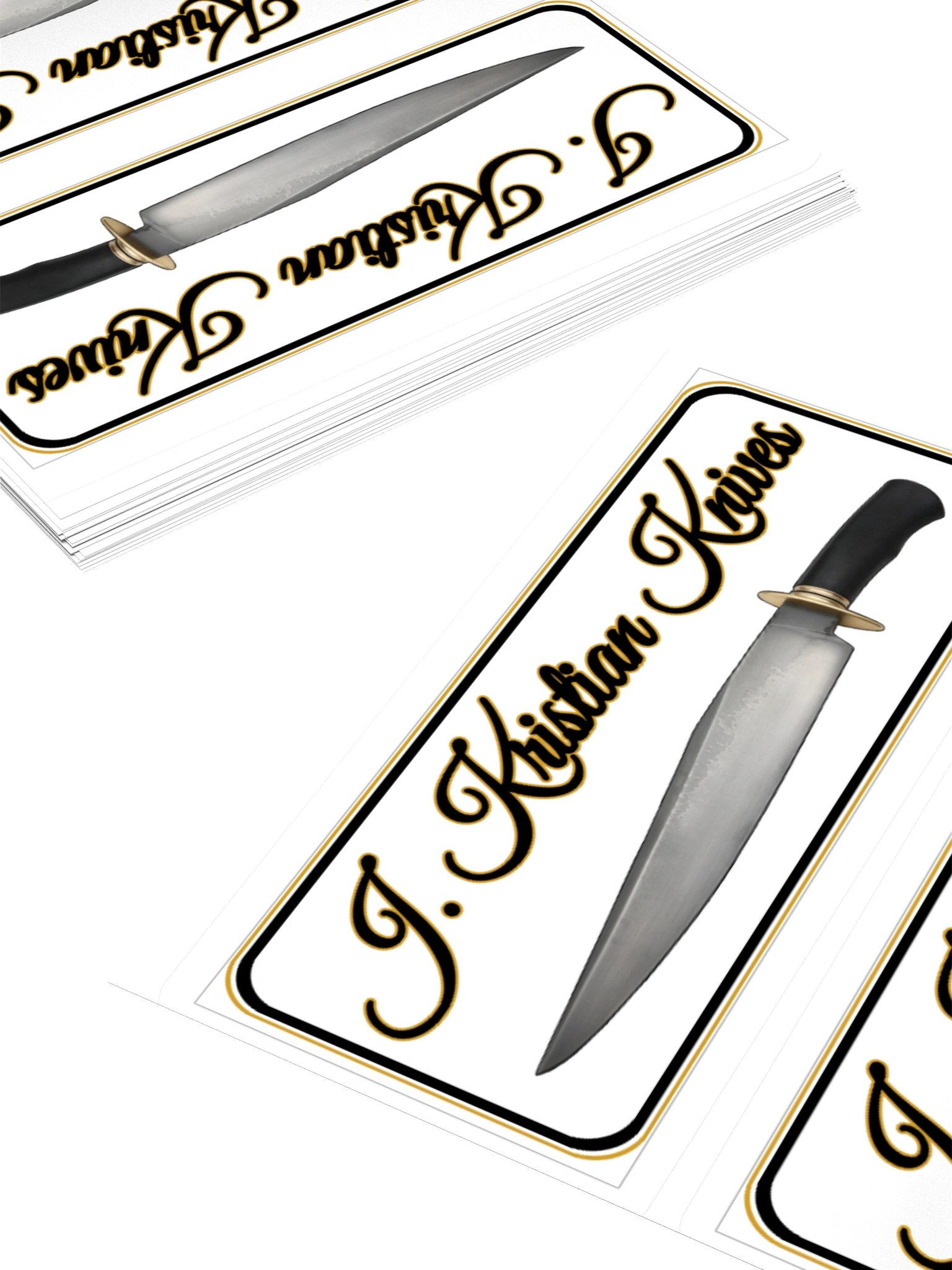 J. Kristian Knives Logo Stickers product image (7)