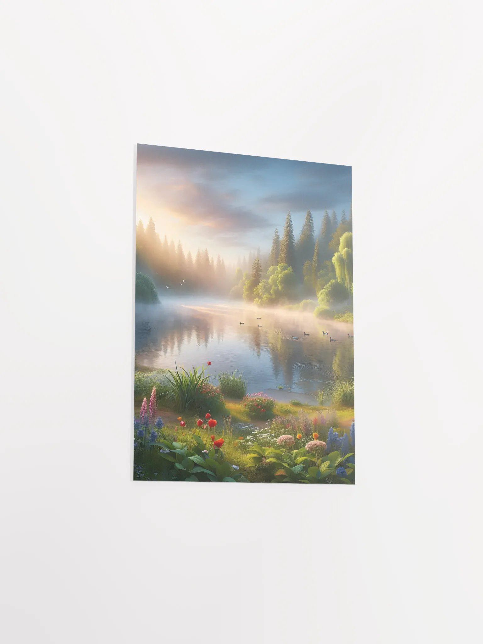 Morning Glow Matte Poster Print product image (27)