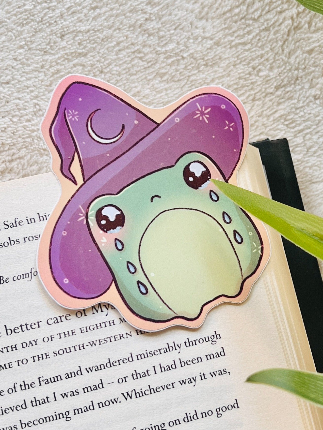 Its Okay To Cry Frog Wizard Sticker product image (2)