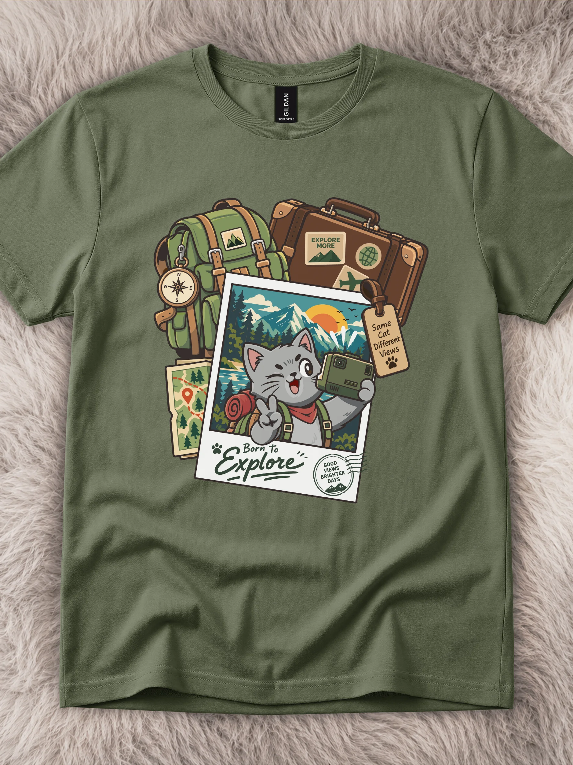 Born To Explore Tee product image (91)