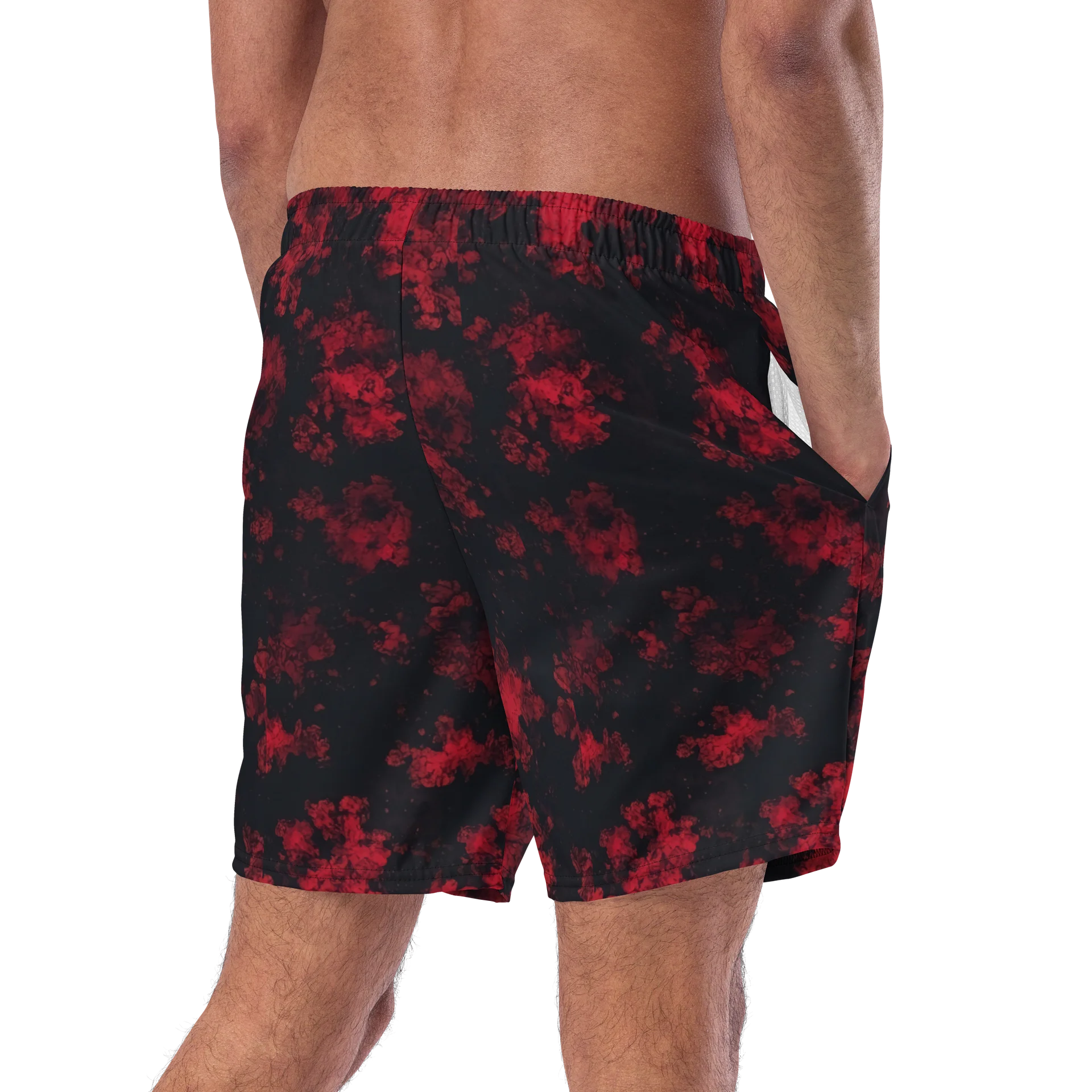 Crimson Abyss Swim Trunks product image (9)