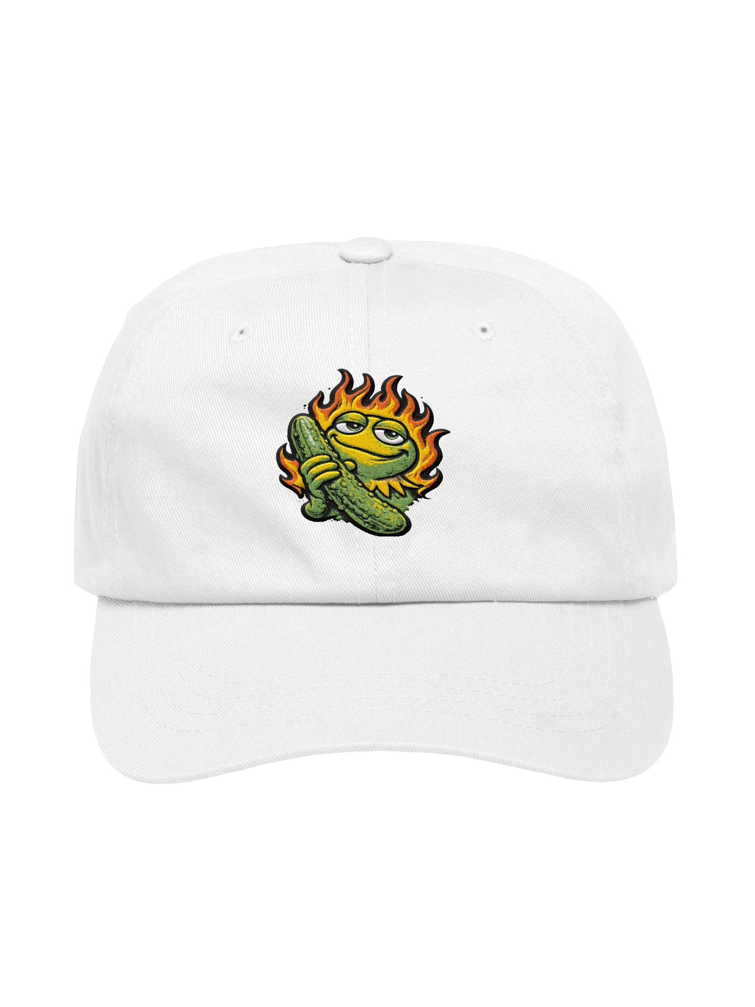 FLAMIN PICKLE DAD HAT product image (4)
