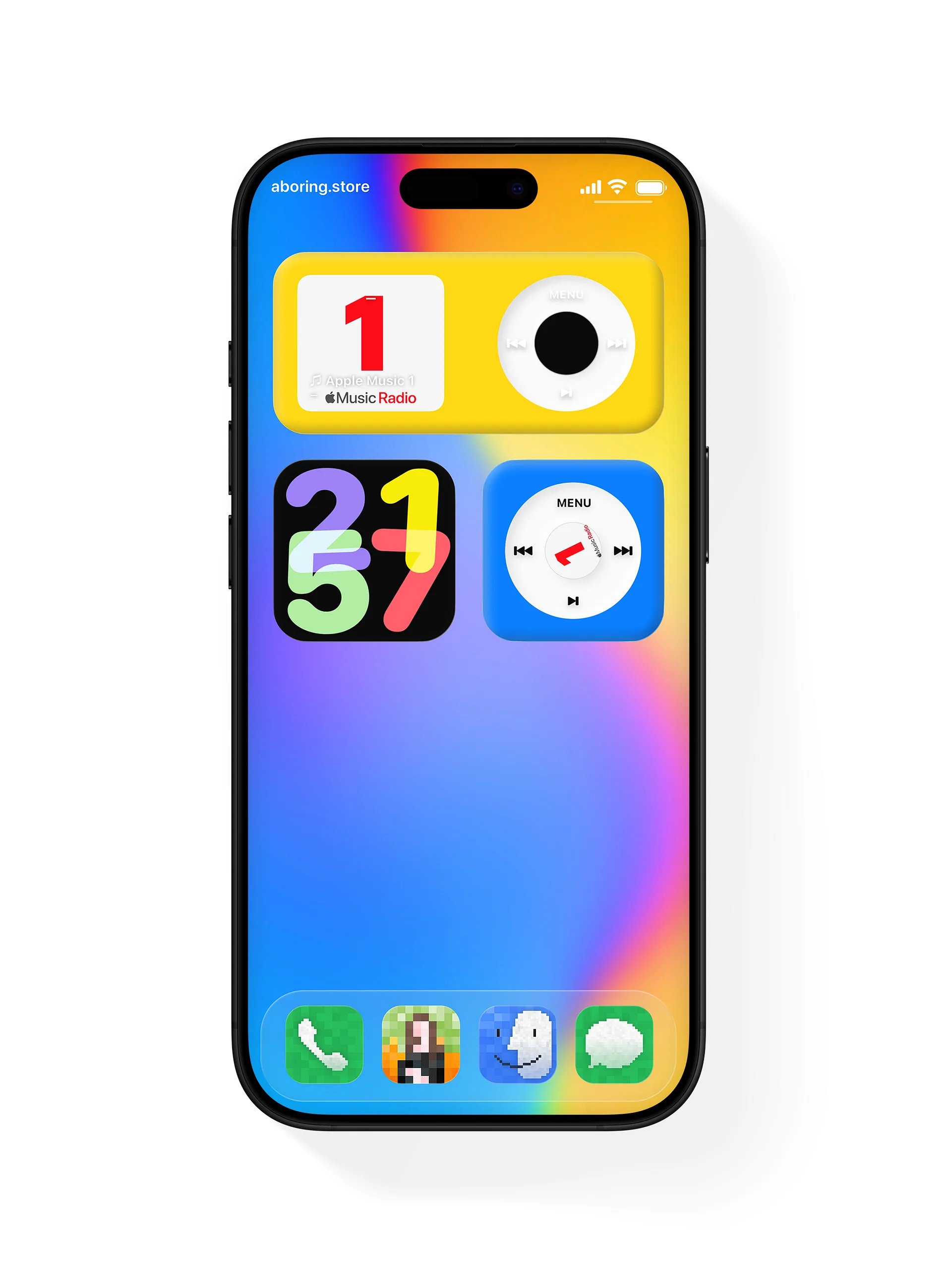 Free Widgy Colorful iPod Apple Music Widgets product image (1)