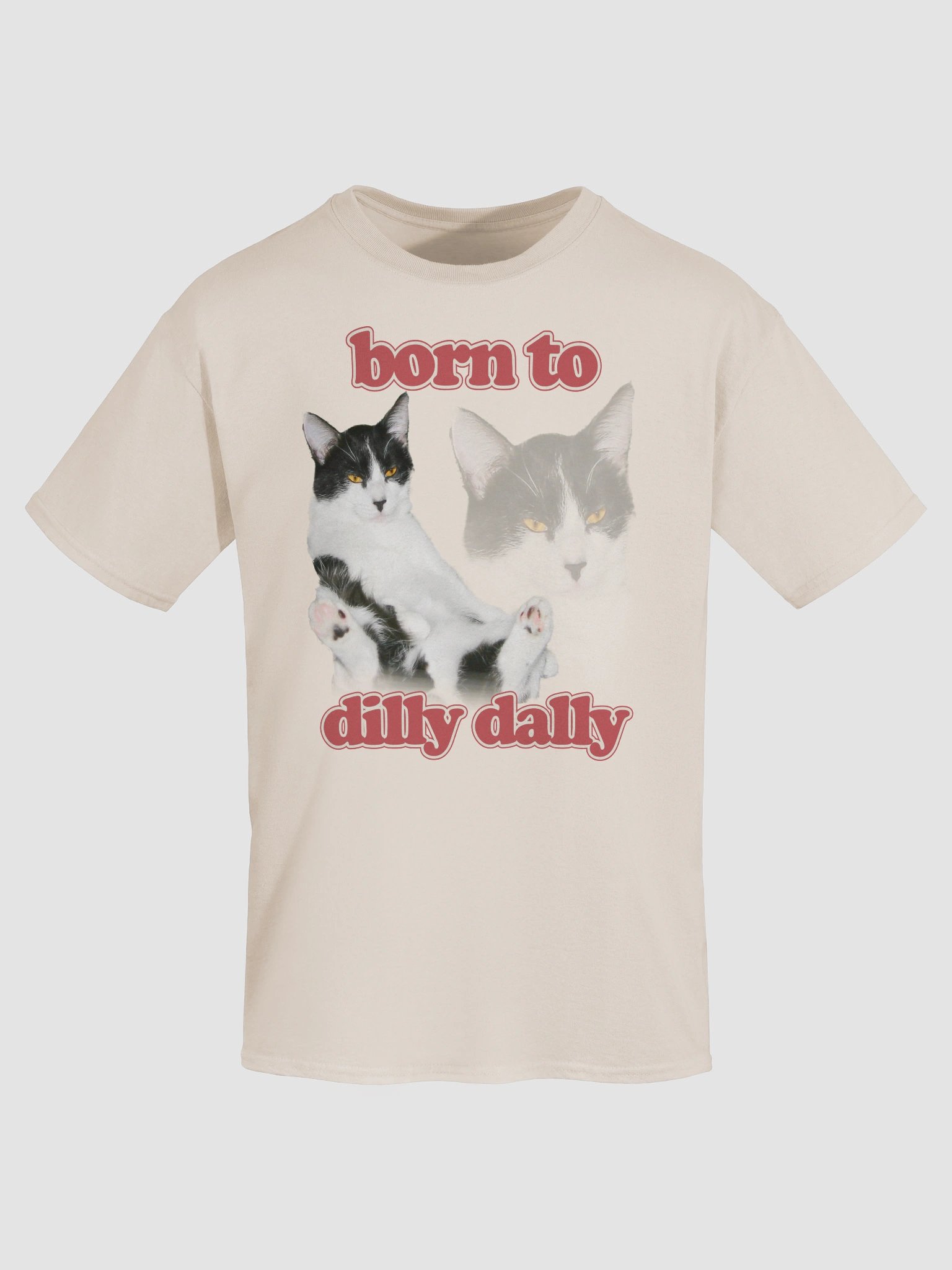 Born to Dilly Dally Cat T-shirt product image (43)