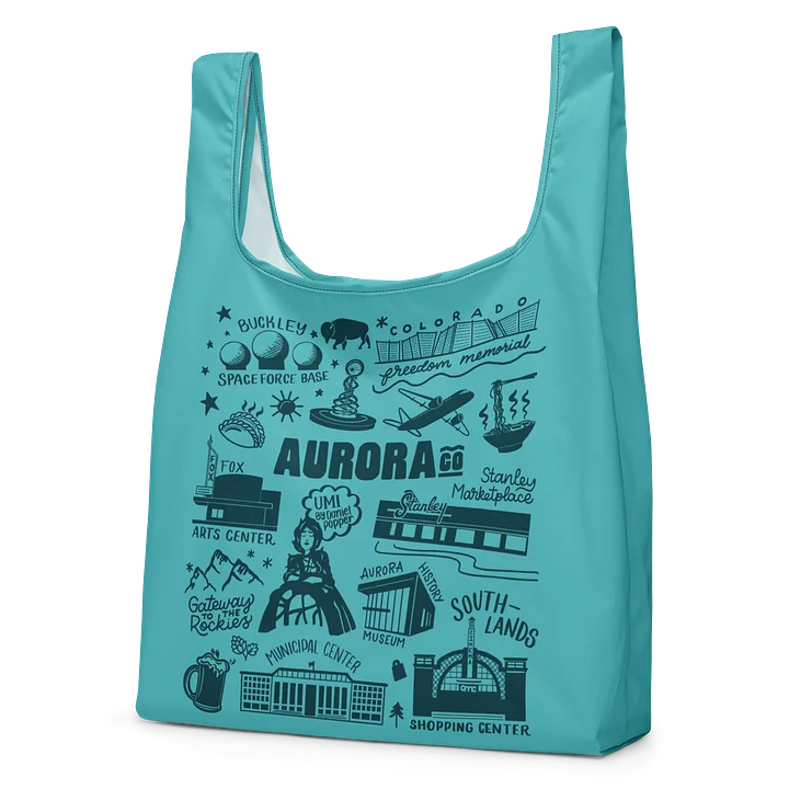 Aurora Landmarks Shopping Bag product image (2)