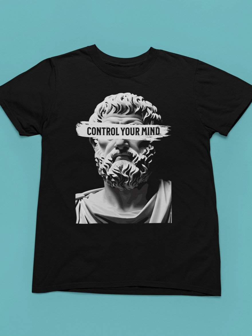 Control Your Mind Stoic Quote Tshirt product image (11)