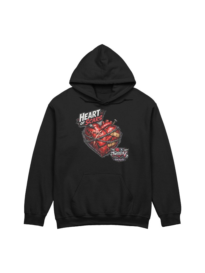 Heart of Scars Hoodie by Twisted V product image (2)