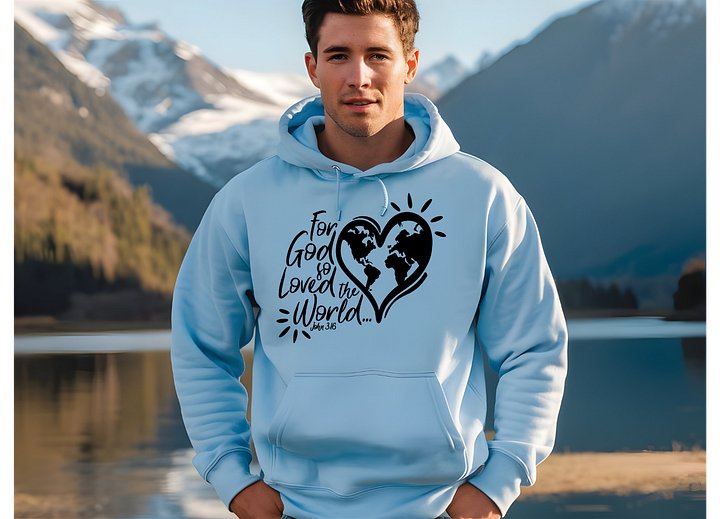 John 3:16 Midweight Outdoor Classic Hoodie product image (1)