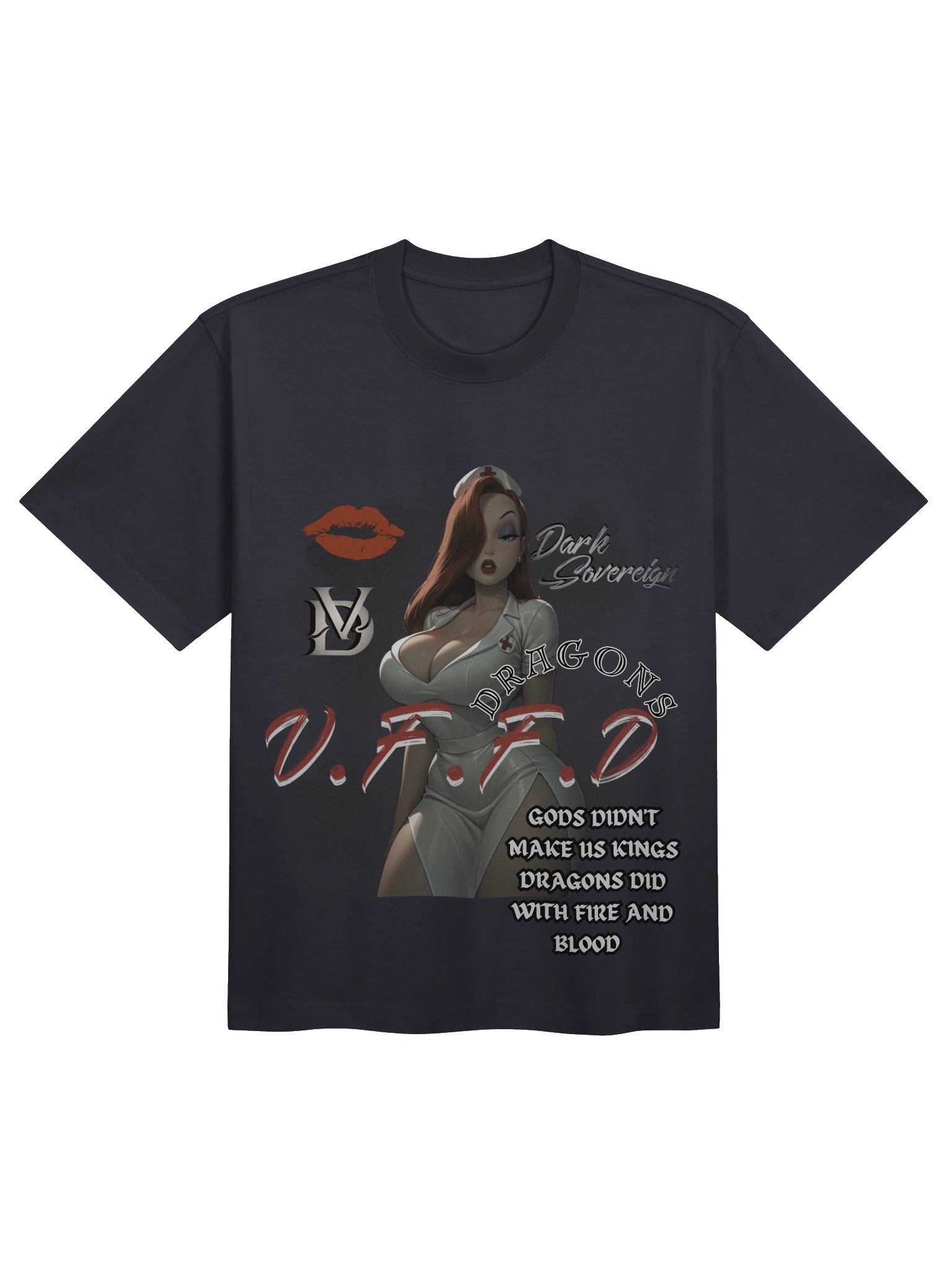 LUSTY NURSE OVERSIZED TEE product image (1)
