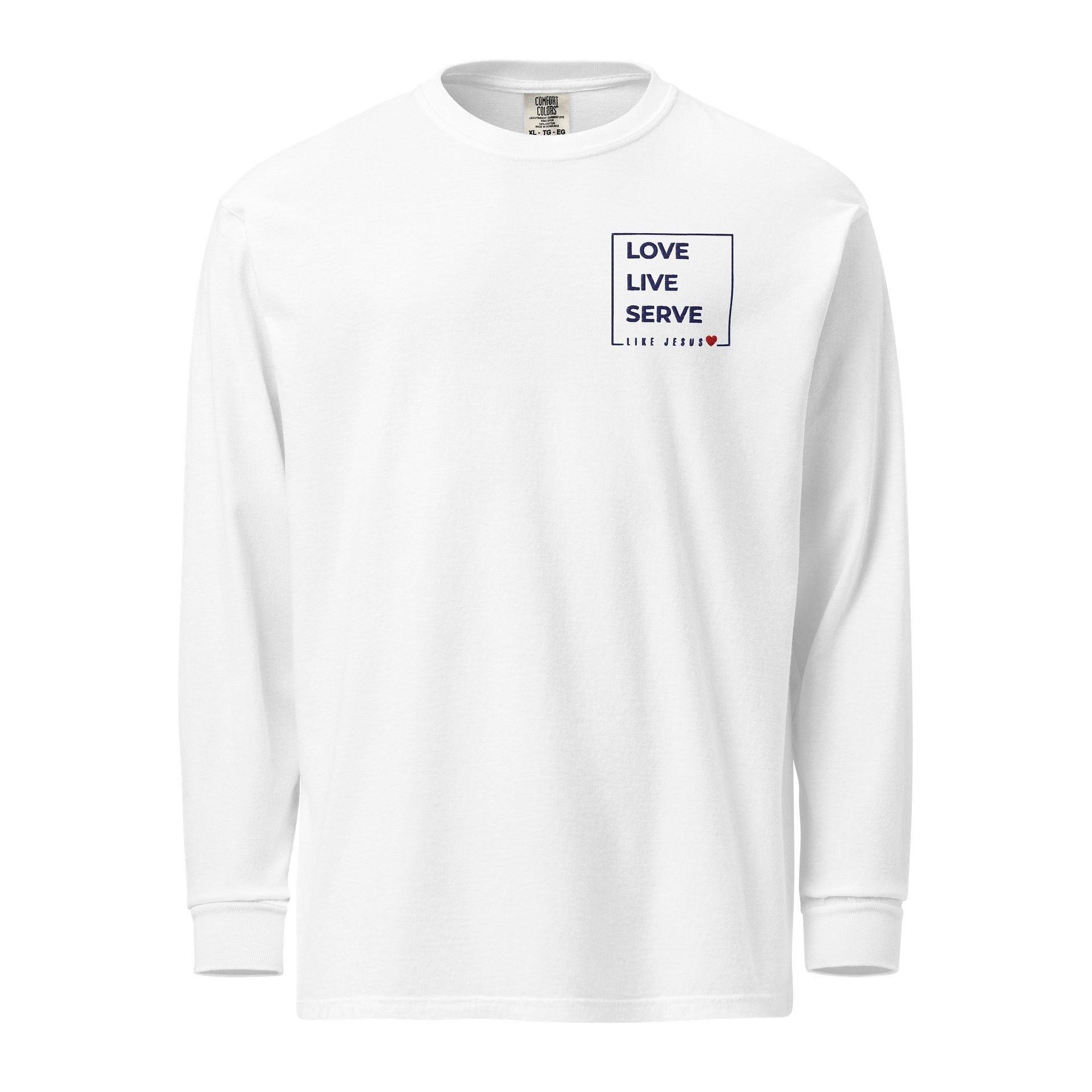 Embroidered Love. Live. Serve. Like Jesus product image (1)