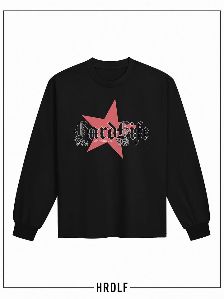 Red Star - Black Longsleeve product image (1)