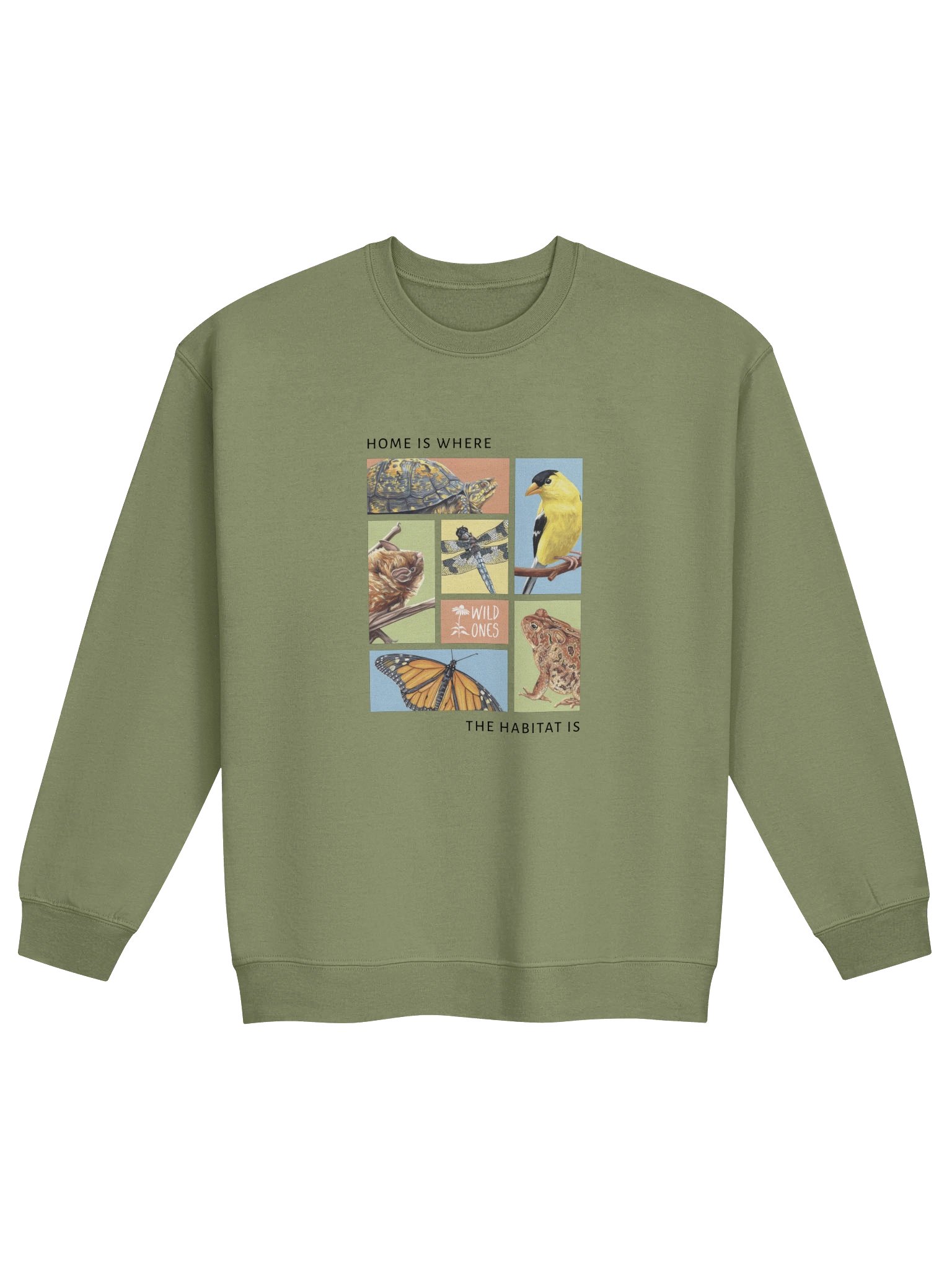 Home is Where the Habitat Is (Crewneck Sweatshirt) product image (1)