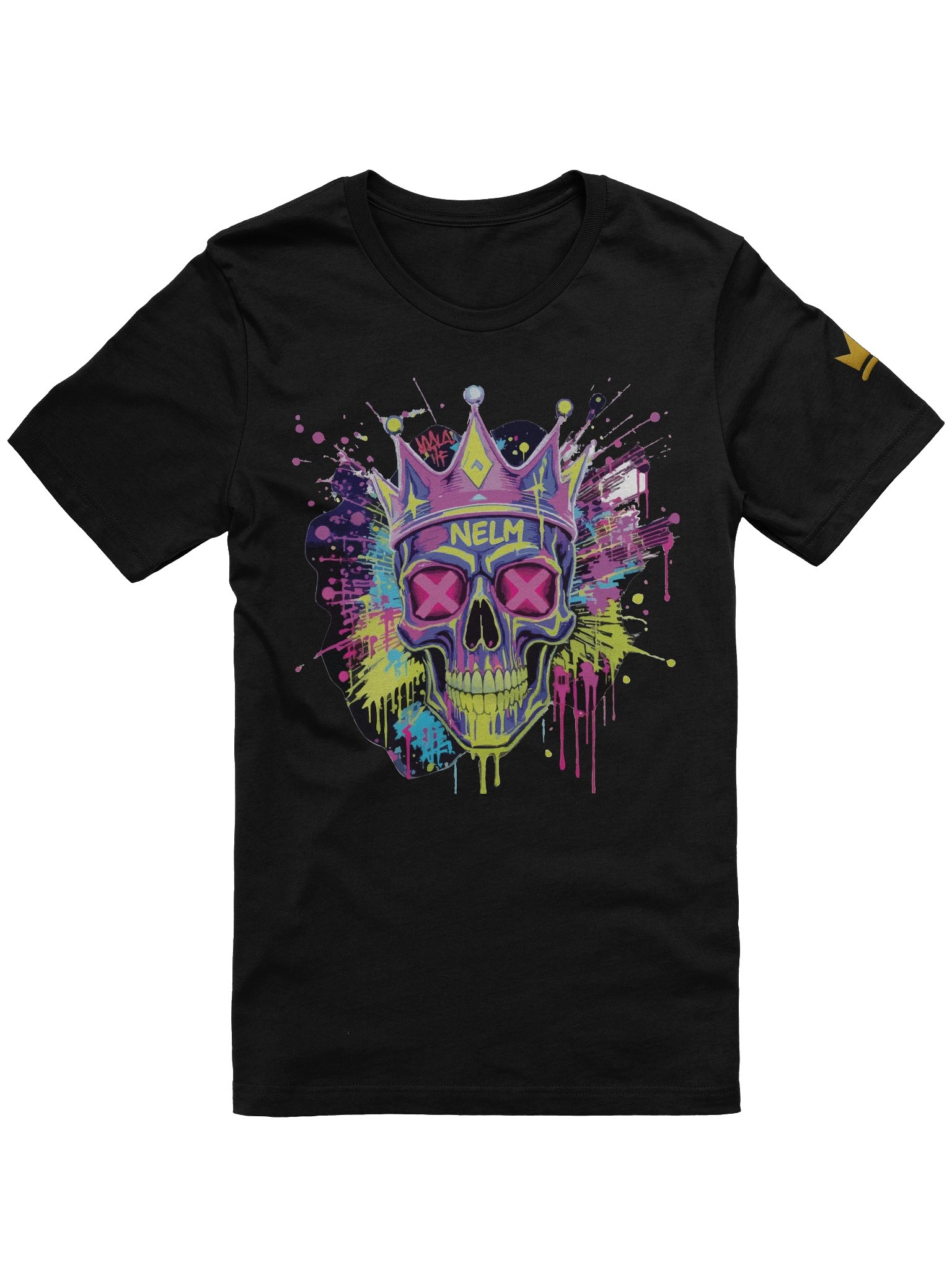 Regal Crown Golden T-Shirt - Unisex T-Shirt – Premium Printed T-Shirt for Everyday Casual & Streetwear product image (1)