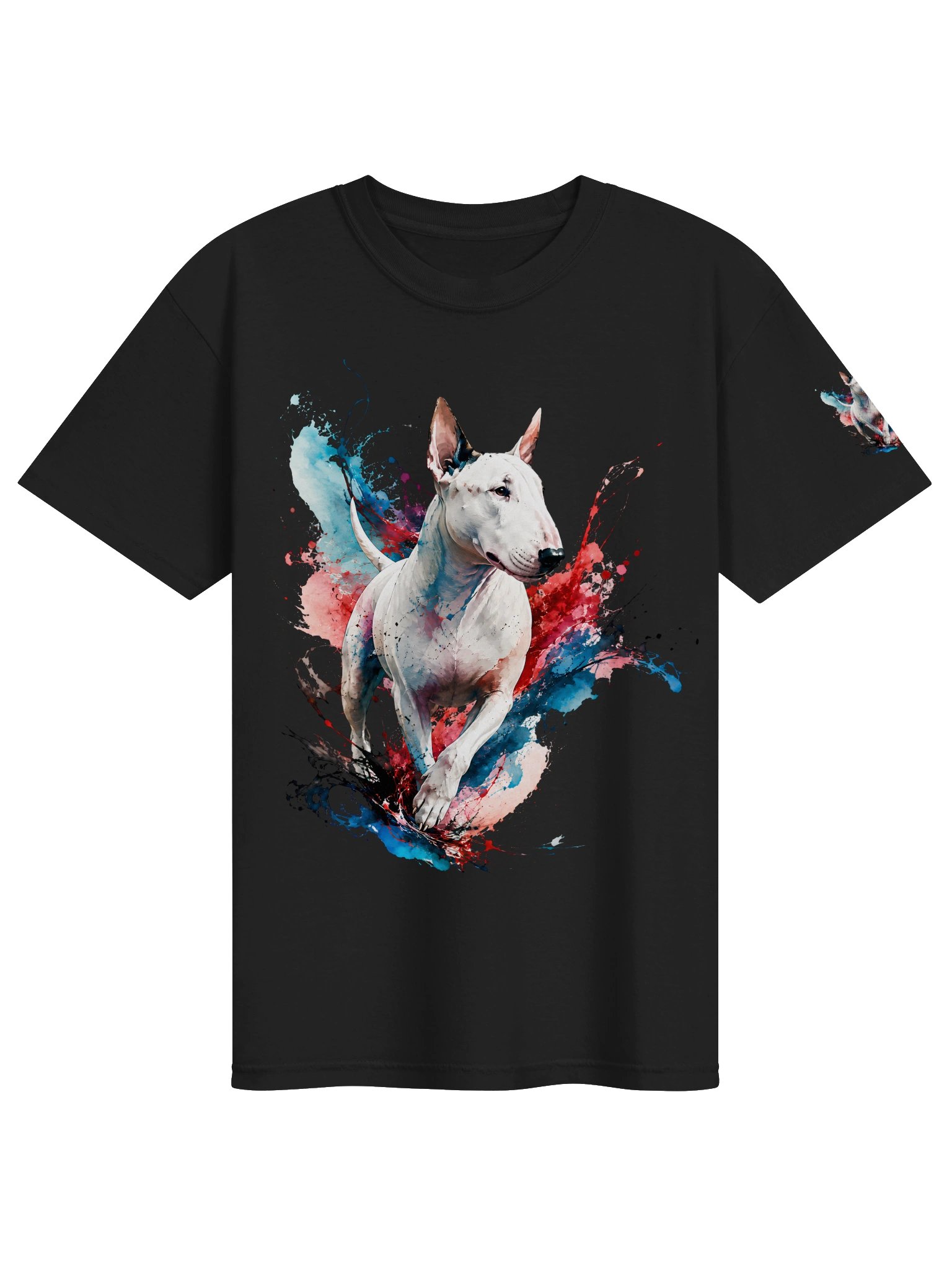 Bull Terrier Colourful T-shirt product image (2)