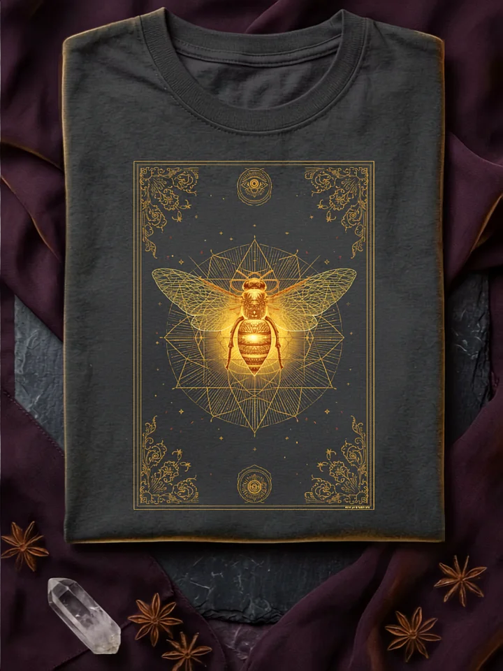 Golden Bee Mandala Tee product image (1)