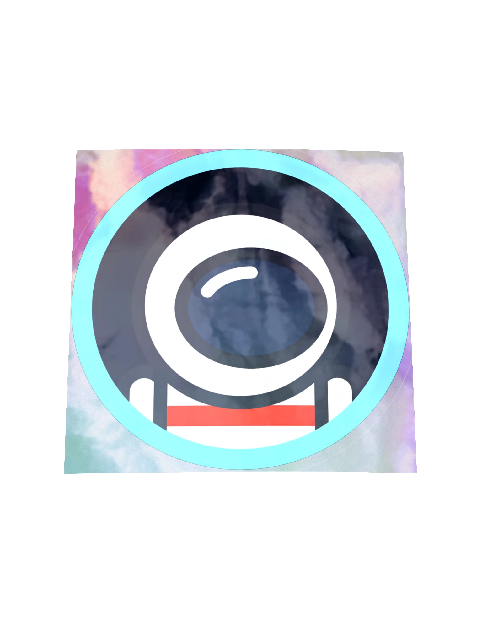 MoonMan Logo Holographic Sticker product image (1)