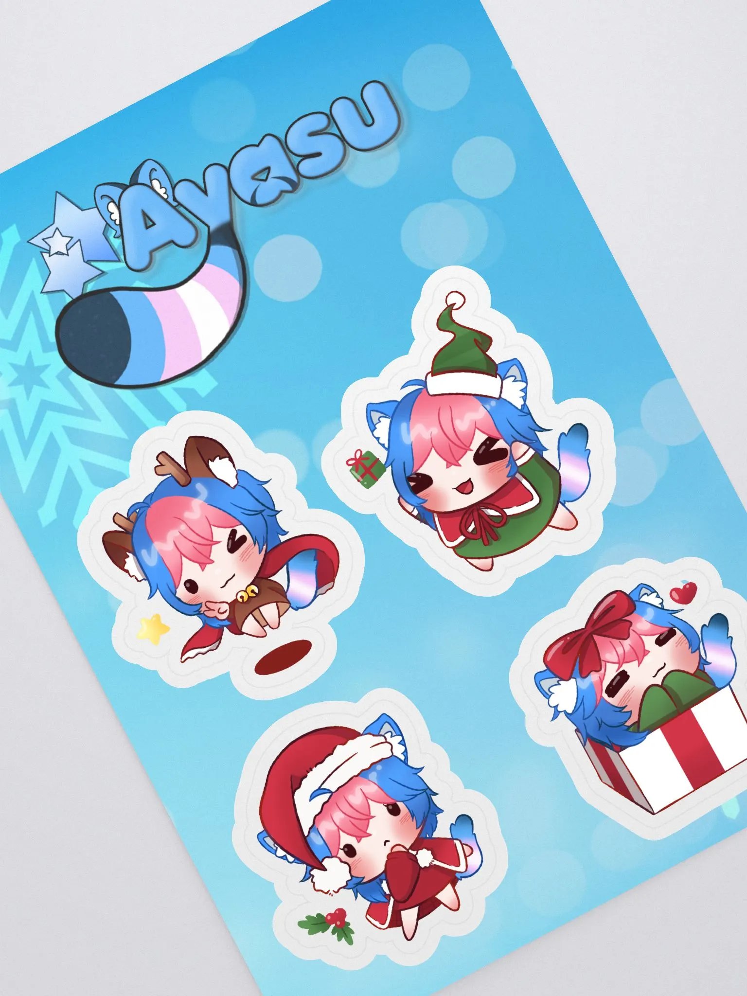 Ayasu Christmas Stickers product image (1)
