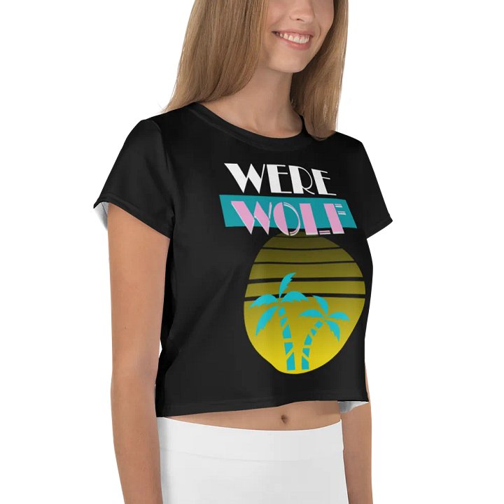 Were Wolf crop tee product image (2)