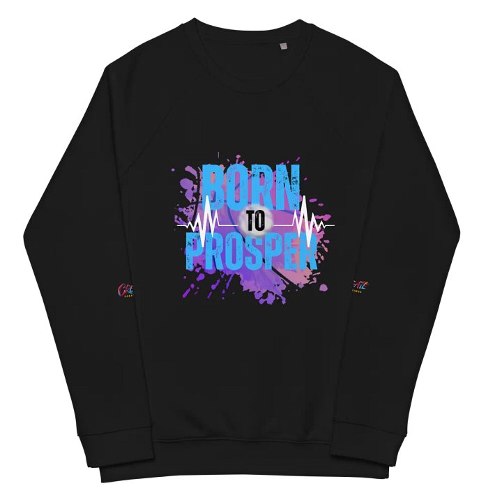 Born to Prosper Organic Sweatshirt product image (2)