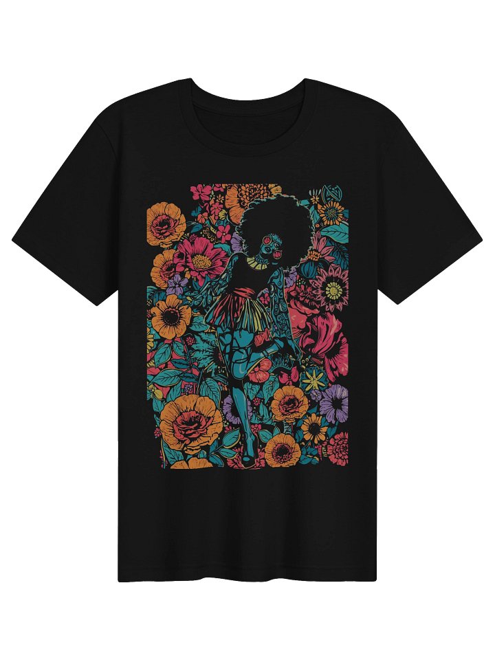 Afro Bloom Pop-Art Supersoft Tee product image (1)