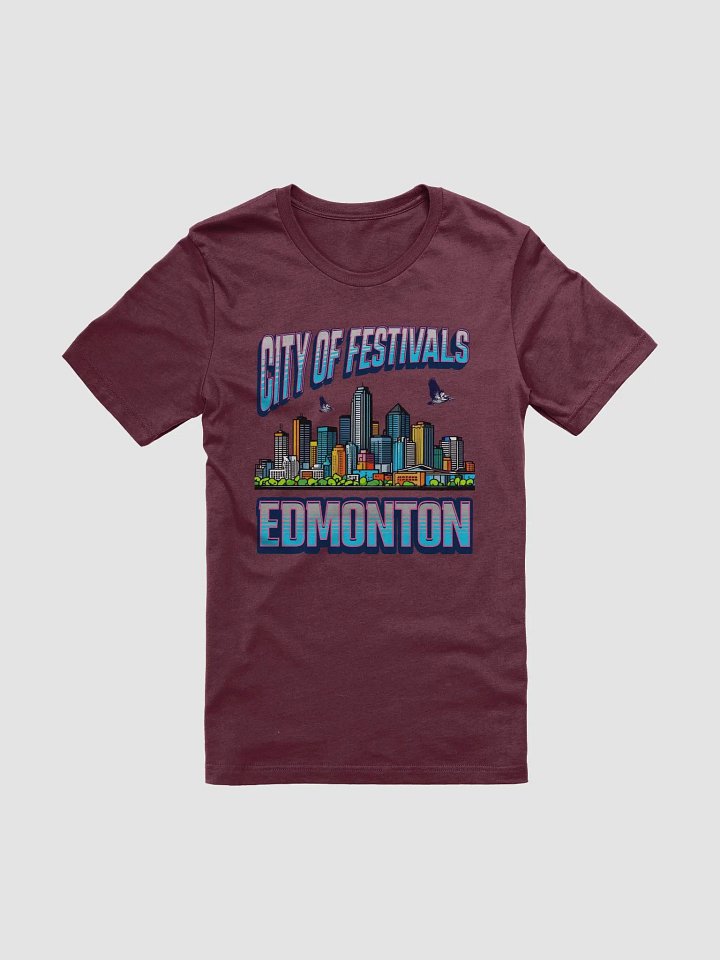 City of Festivals Edmonton Skyline T-Shirt product image (1)