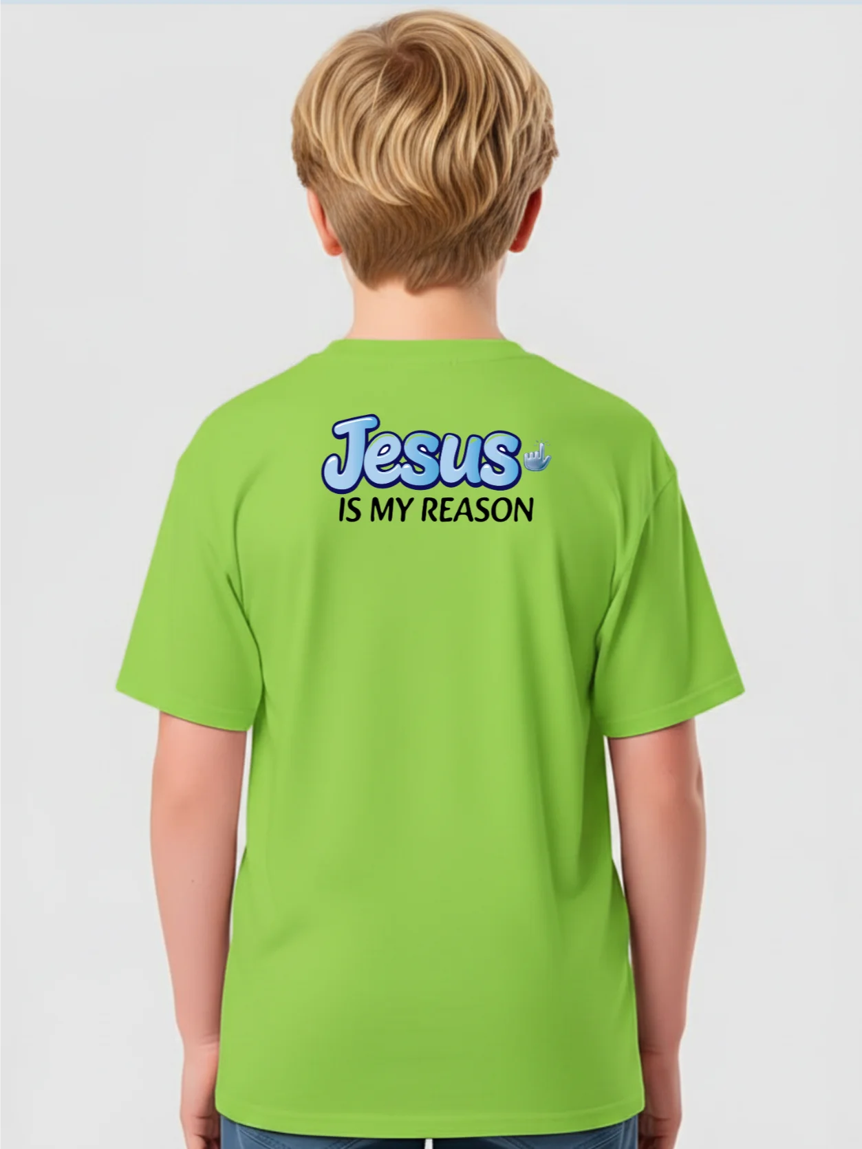 Jesus Is My Reason Boys T-shirt product image (1)