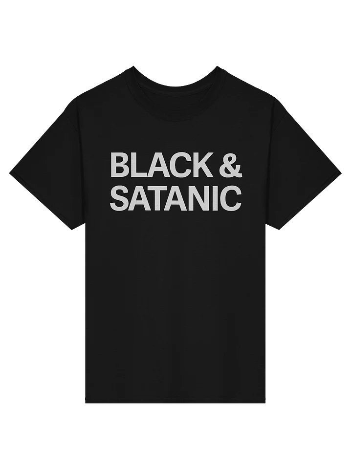 Black & Satanic - Shirt product image (1)